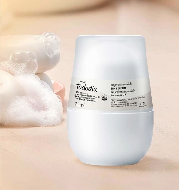 Desodorante antitranspirante roll-on Natura sin perfume