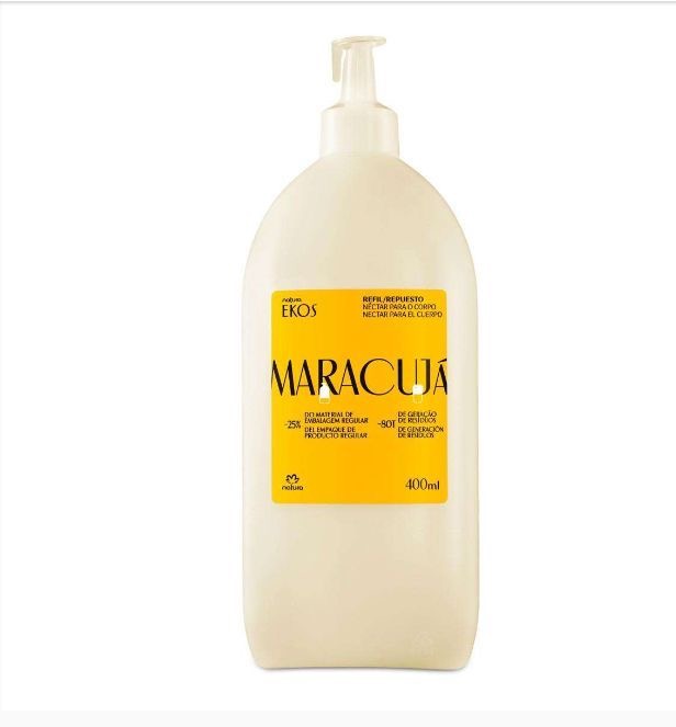 Hidratante Corporal Maracuyá de Natura.