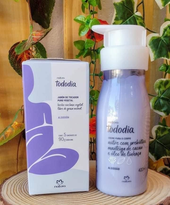Crema corporal Natura Tododia Algodão